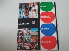 advertising Pubblicità 1976 LUBRIFICANTI OLIO ELF MOTO