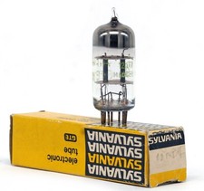 12AT7/ECC81 SYLVANIA NOS Valvola Tubo Tubo Lampada Valvola Valvula ৄ泵洀 真空管 电帶
