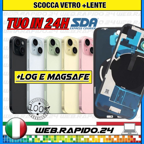 Back cover scocca - scocca, posteriore