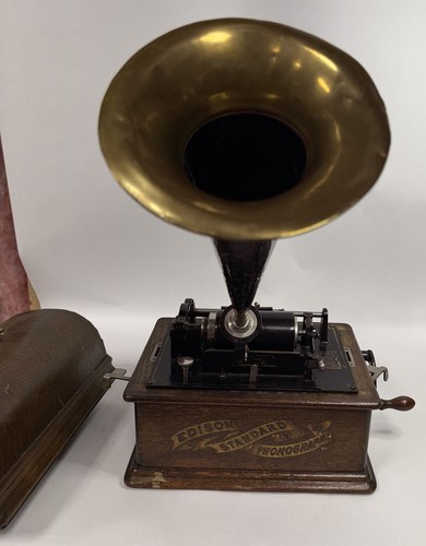 Antico fonografo edison - fonografo,