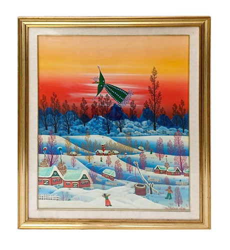 Quadro inverno - quadro,
