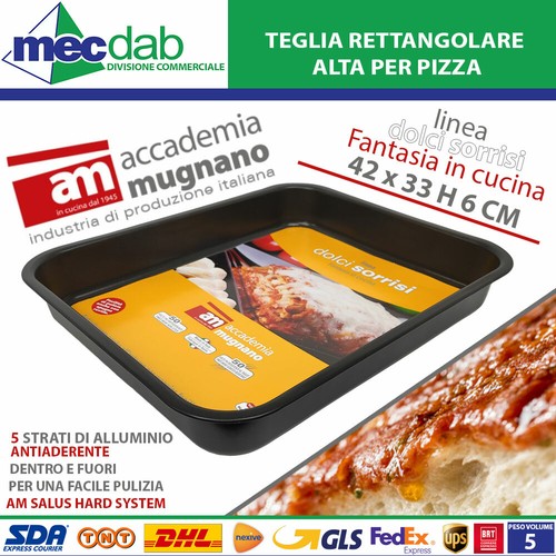 Teglia rettangolare alta - rettangolare, in