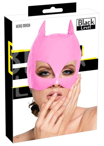Maschera gatto fetish rosa - gatto,