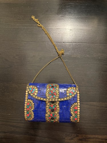 Borsa donna tracolla blu - donna,