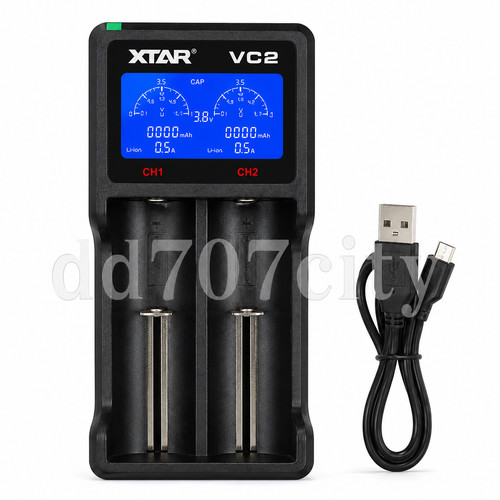 Xtar vc2 usb caricabatteria - xtar,