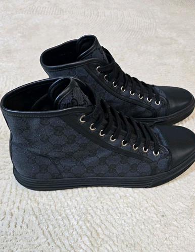 Gucci sneaker uomo nere alte