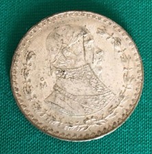 MESSICO MONETA ARGENTO UN PESO