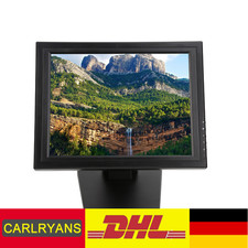Monitor Touch Screen 17" Monitor LCD Portatile 1280 x 1024 TFT LCD VGA per PC/POS