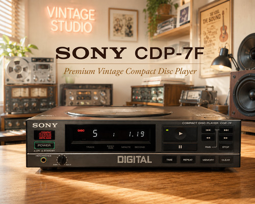 Sony cdp rare - cdp-7f, cavo