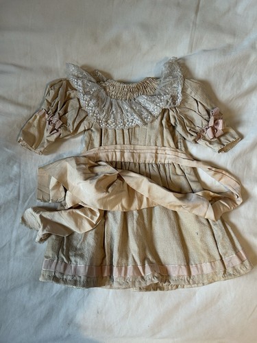 Robe xixeme ancienne poupée - xixeme,