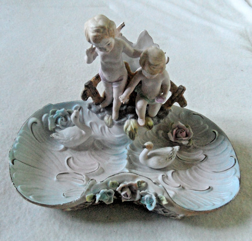 Vintage bisque porcelain - bisque,