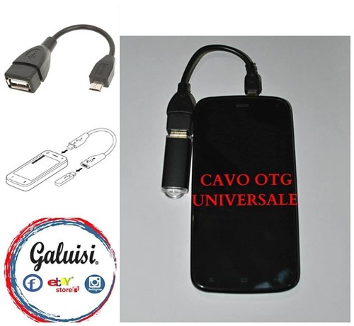Cavo otg micro usb femmina - micro,