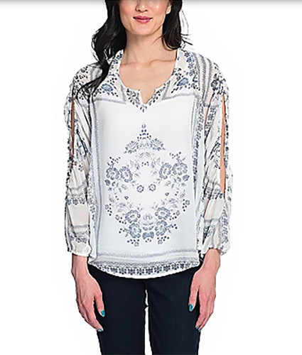 Camicetta top chiffon - , one