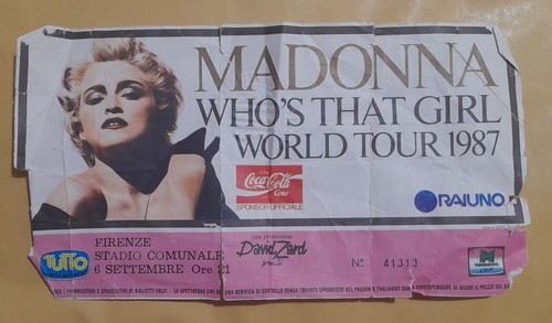 Madonna biglietto concerto - madonna,