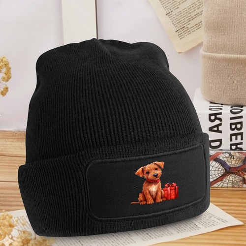 Cucciolo simpatico con regalo
