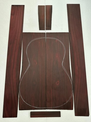 Set retro lati chitarra - set,