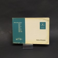 Libretto Notice d'entretien Mercedes Benz 230.6/250-C/280-E-C-CE in francese '74
