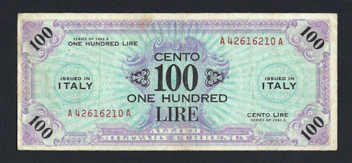 Allied military currency - allied,