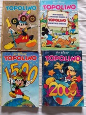 LOTTO TOPOLINO LIBRETTO NR 1000 - 1500 - 1999 - 2000 BUONE O DISCRETE CONDIZIONI