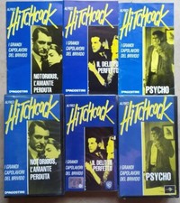 Alfredo Hitchcock VHS Video Cassette I Grandi Capolavori Del Brivido 39 Vhs