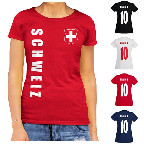 Shirt donna svizzera - t-shirt,