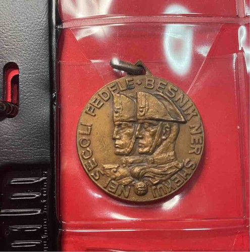 Medaglia albania - medaglia,