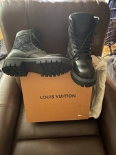 Louis vuitton black leather - black,