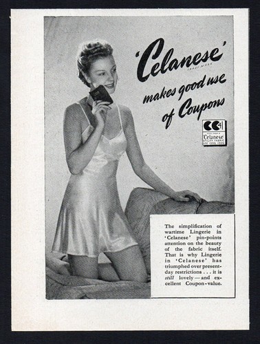 Wartime adverts celanese - adverts,