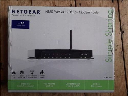 Netgear n150 modem router - netgear,