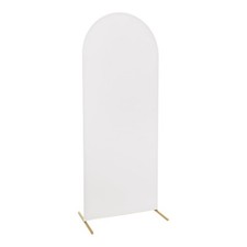 Copertura telo elasticizzato allestimento copri vela Arco Nuziale 200x80 Bianco