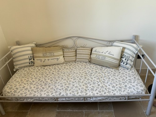 Letto singolo ferro battuto - singolo,