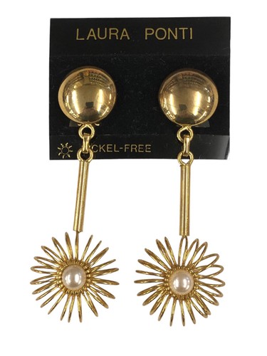 Orecchini clip pendente - orecchini,