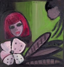 Artista svedese. Olio su