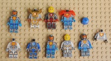  Lego  minifigs Nexo Knights  miste varie non complete come da foto 