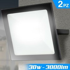 Set 2 Fari Led 30W Luce Alta