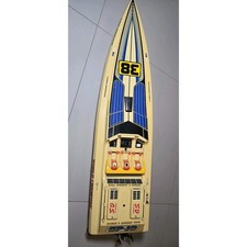 Barca radiocomandata vintage