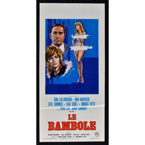 Locandina bambole gina - le,