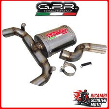 TERMINALE CON RACCORDO SUZUKI GSR 400 2006-2011 Alluminio Ghost S.147.AO#1