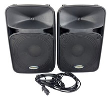 Samson Auro D412A Altoparlante PA alimentato a 2 vie (400 Watt, 1x12") - Due altoparlanti 