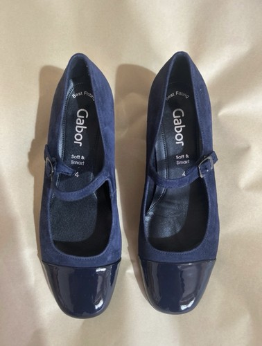 Scarpe gabor navy scamosciate - scarpe,