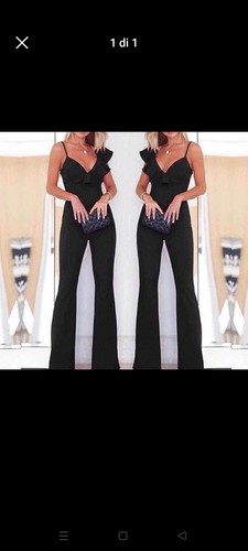 Tuta elegante donna nera - ,, con