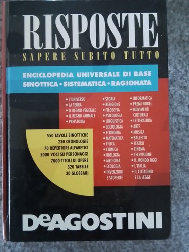Risposte sapere subito - subito, tutto