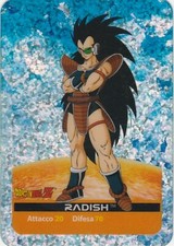 Lamincards Dragon Ball Z Edibas Serie X-Metal RADISH N G16 G
