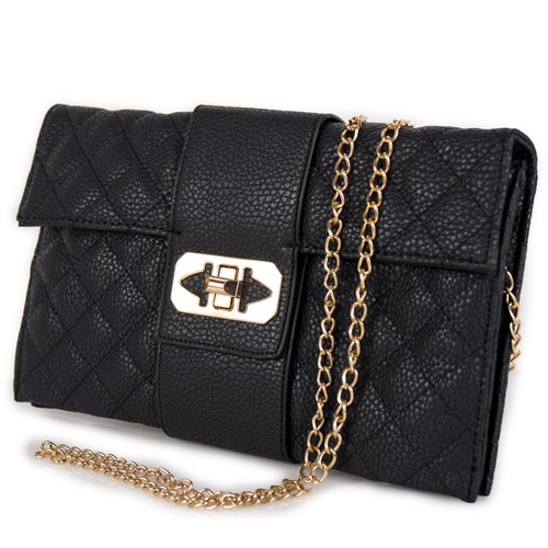 Pochette nera elegante