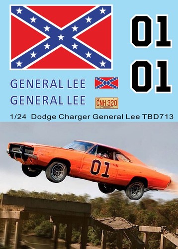 Decals per general lee - general,