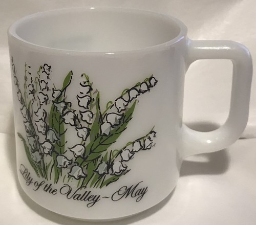 Tazza vintage brockway fiore - vintage,