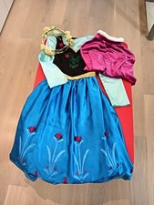 Vestito Bambina Carnevale Frozen Anna 7-8 anni