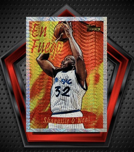 Shaquille neal 1996 - o'neal, topps