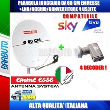 KIT PARABOLA SATELLITARE 60 CM