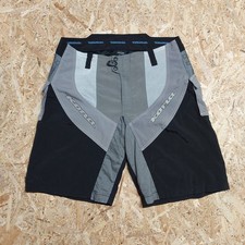 Pantaloncini da mountain bike 36" KONA da uomo pantaloncini da ciclismo cargo grigio nero XL